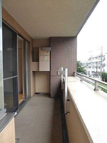 ライオンズマンション馬込マークヒルズ バルコニー　※2014年7月撮影