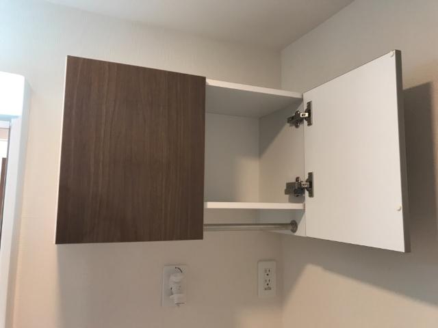 ラ・ジオンあきる野106号室 脱衣場収納