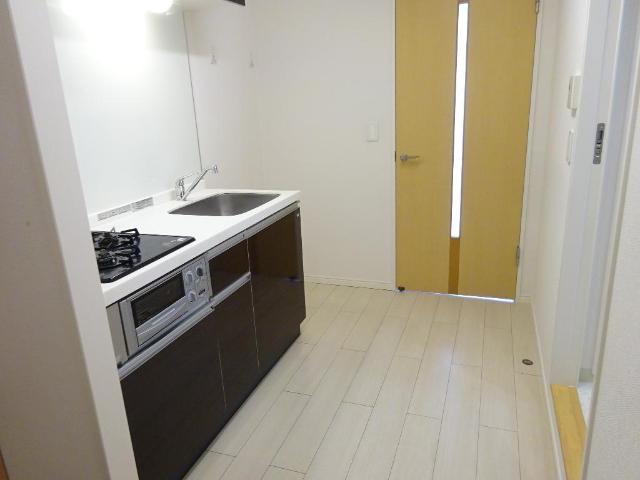 パークハイム江北101号室 キッチンスペース