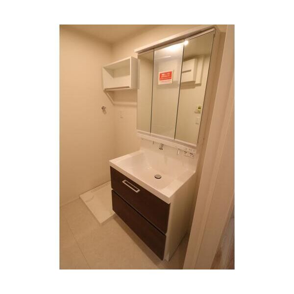 ソラノコミチC号室 洗面