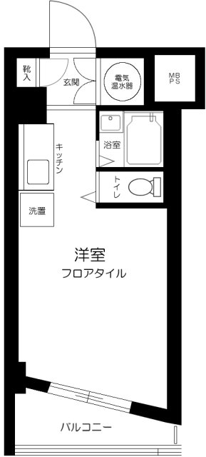第３２宮庭マンション7階 間取