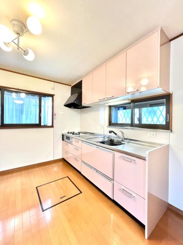 東越谷戸建 シンク下収納が使い勝手の良い引き出しタイプ