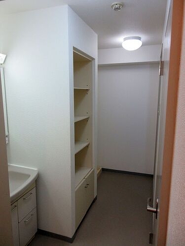 テレパレス船橋三咲Ａ棟4階 収納（洗面所）※2025年10月撮影