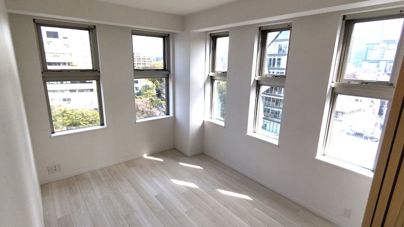 レジディアタワー乃木坂10階 寝室