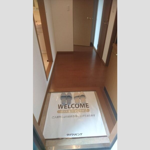 ベルデュール　A・B 玄関