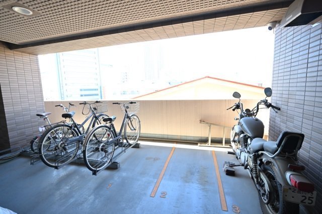 菱和パレス品川島津山5階 駐輪場