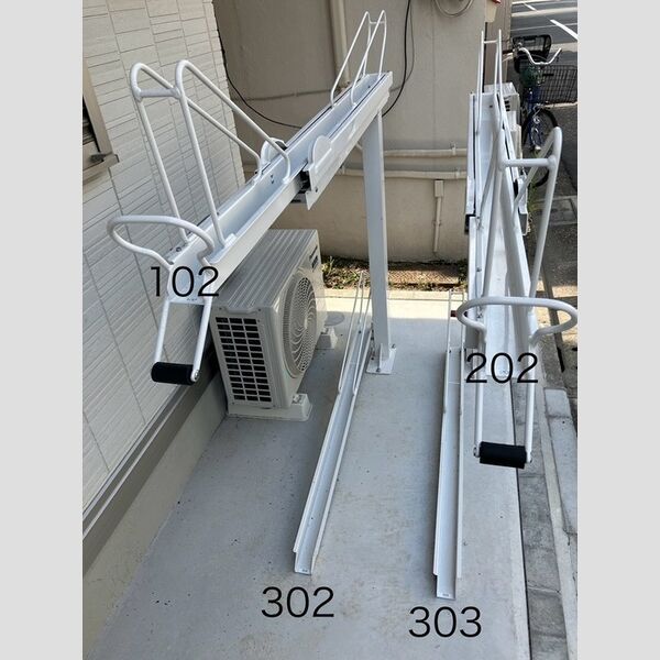 ウィンドテラス千住緑町 駐輪場