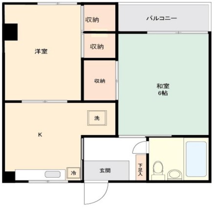 トルース相模原102号室 間取