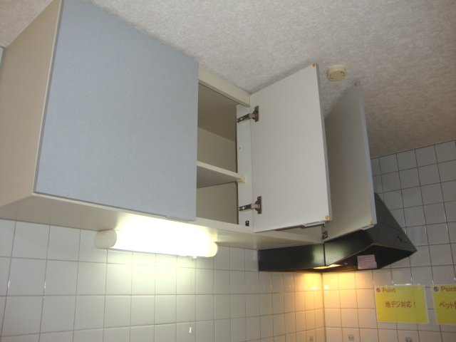 サンビレッヂⅠ202号室 吊り戸棚収納