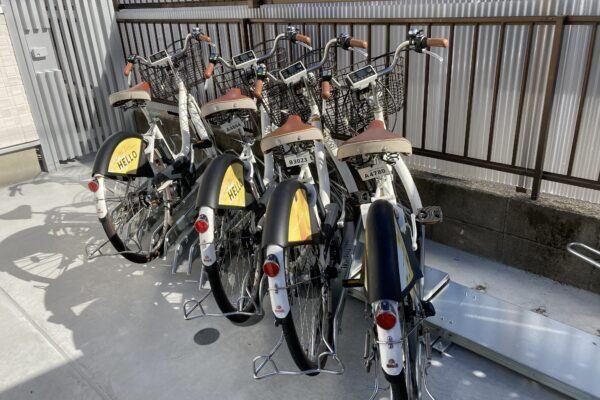 カーネ・ア・キラ303号室 敷地内サイクルシェア（電動自転車）