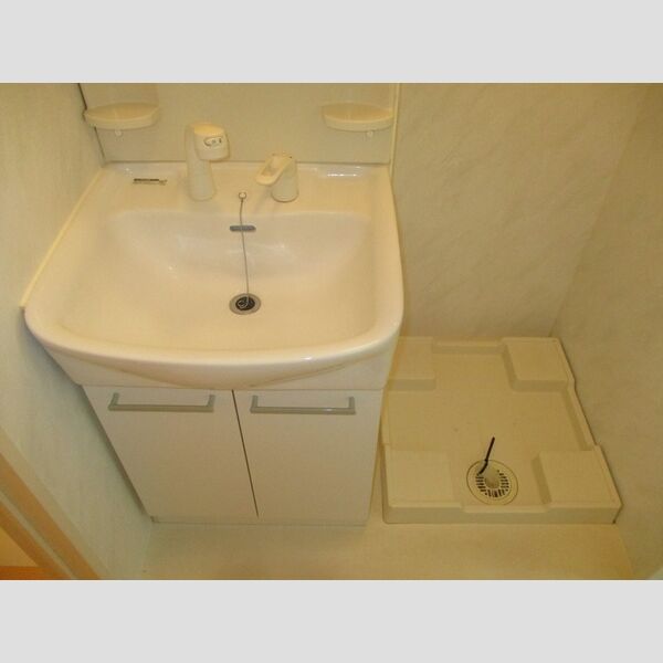 スプリングフォレスト　B 洗髪洗面化粧台、室内洗濯機置場