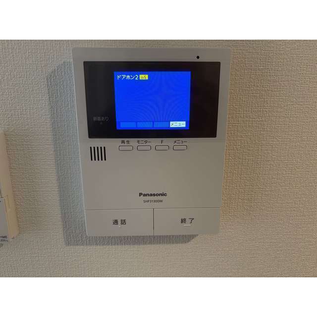 サンリバティ202号室 モニター付きインターホン♪
