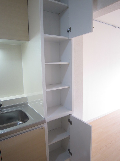 リバーサンド0203号室 キッチン横収納（現況優先）