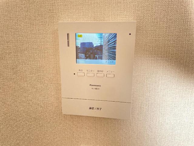 エスペランサ102号室 カメラ付インターホン