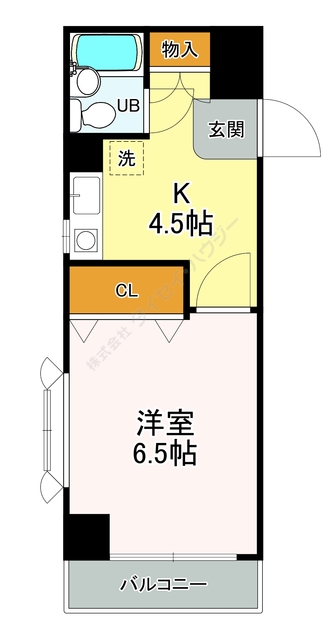 ＭＡＣ東大和コート0403号室 間取