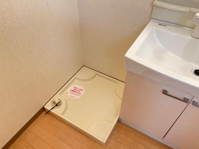 グレイスヴィラ105号室 洗濯機置場