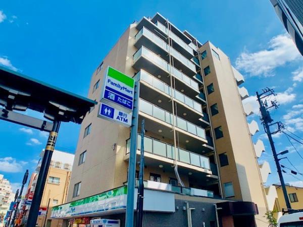 北品川アパートメント4階 外観