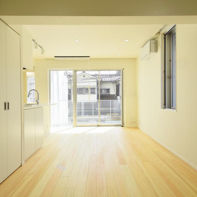 cocon blanc 居室、リビング