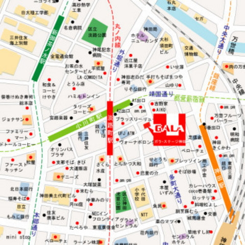 ガラ・ステージ神田10階 null