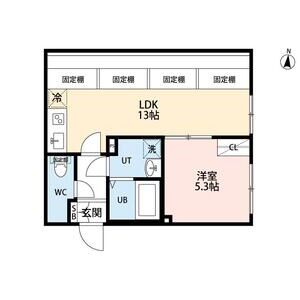 PARK LILA住吉501号室 間取