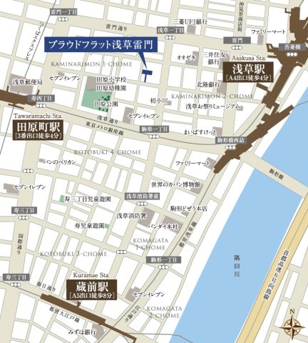 プラウドフラット浅草雷門903号室 null