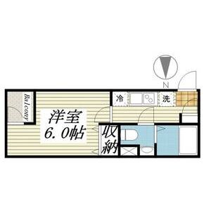 Claire天王台0205号室 間取