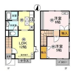 アネックス　C101号室 間取