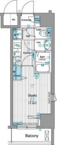 グランド・ガーラ銀座10階 間取