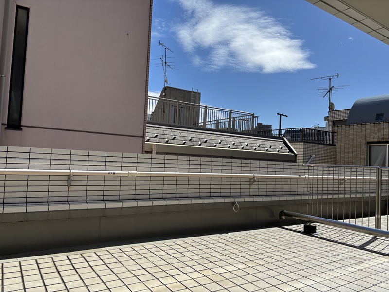 ヒルサイドレジデンス バルコニー