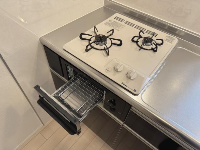 （仮称）千葉市中央区大森町新築アパート106号室 2口ガスコンロ（イメージ）