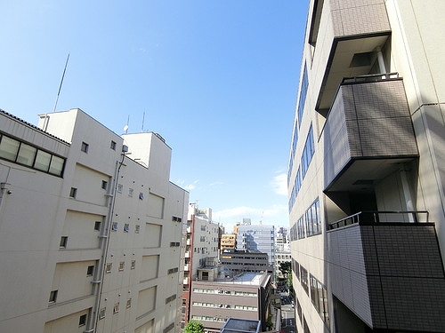 第２２宮庭マンション9階 バルコニーからの眺望　※2017年6月撮影