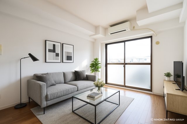 モナークマンション武蔵新城第24階 ※家具・家電はイメージです。