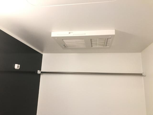 川口市大字安行領根岸　アパート新築工事105号室 浴室換気乾燥機（イメージ）
