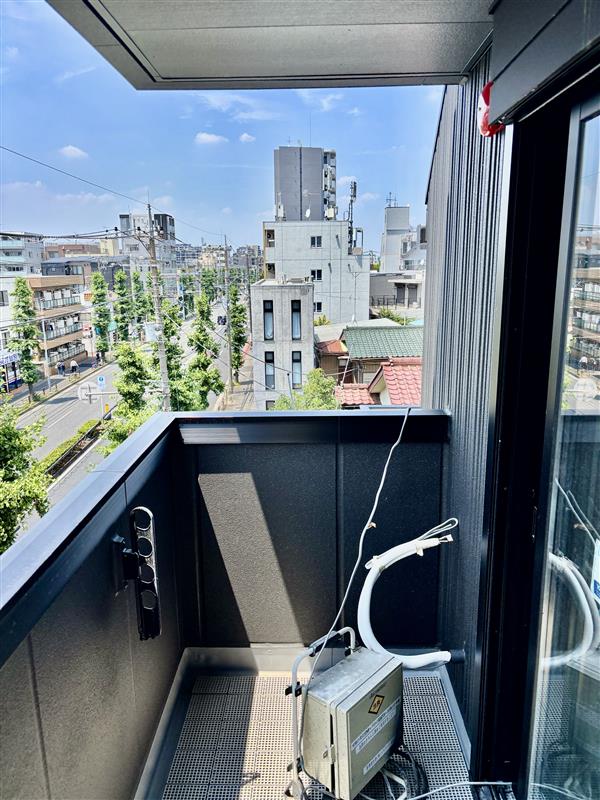 エントピア神明の杜Ｍｕｓａｓｈｉｋｏｓｕｇｉ0401号室 バルコニー