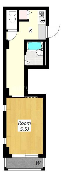 クラブラメール1階 間取