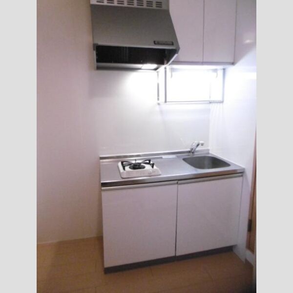 グラン チノ 一口ガスコンロのキッチン