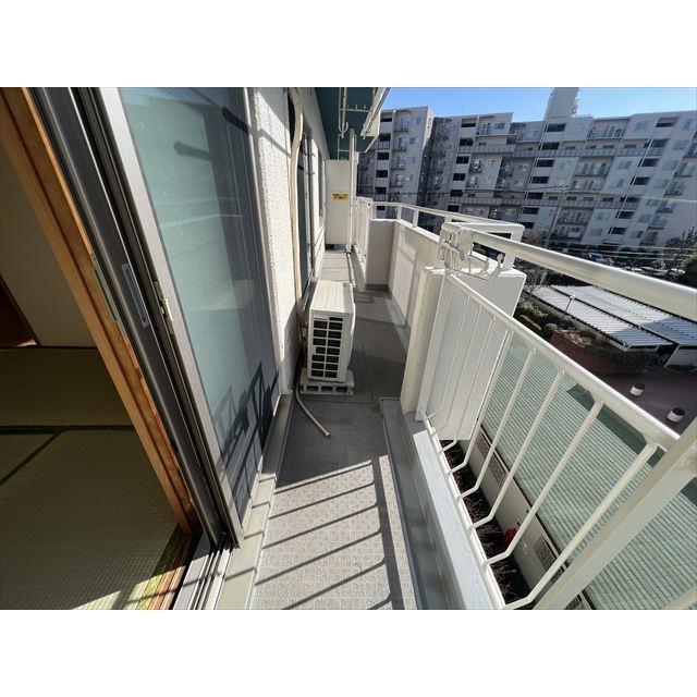 小手指ハイツＬ棟404号室 陽当り眺望良好