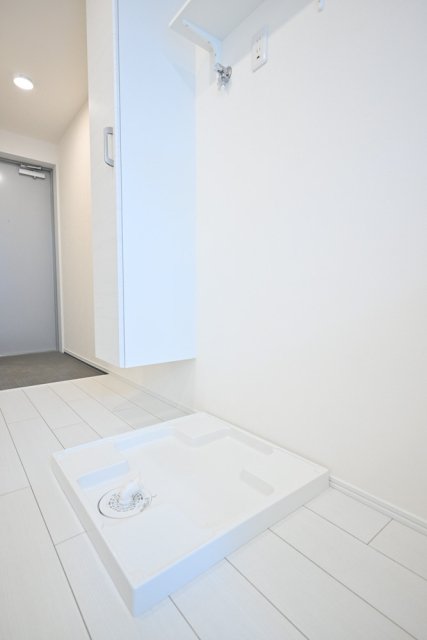 長楽町屋レジデンス1階 室内洗濯機置場