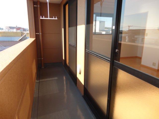 サクラスクェア203号室 ベランダ