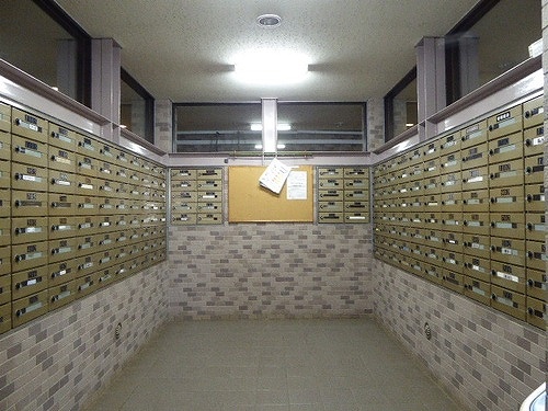 ライオンズステーションプラザ西船橋2階 集合郵便受け　※前回募集時／2021年05月の写真