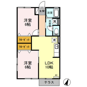 ファンシール103号室 間取