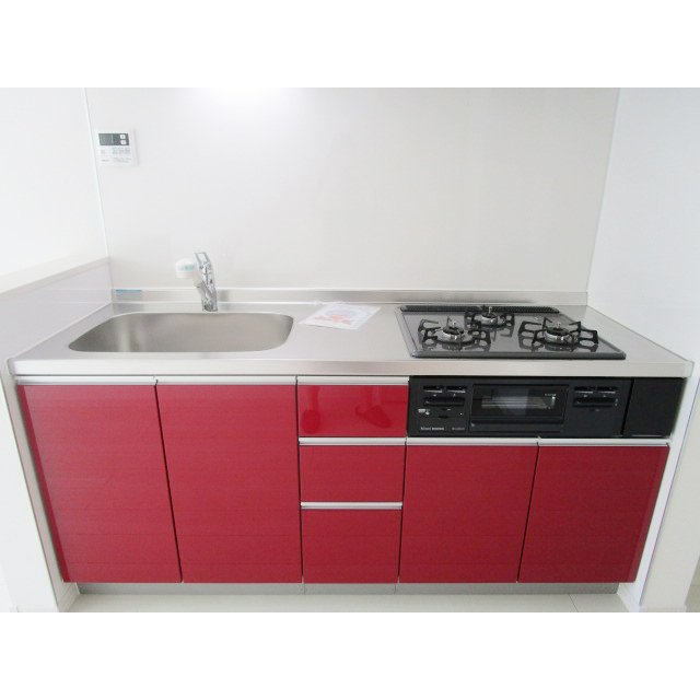 ルーチェ ３口ガスシステムキッチングリル付き/イメージ