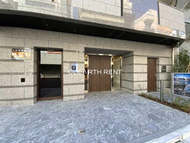 コンシェリア田町3階 上質な雰囲気のエントランス