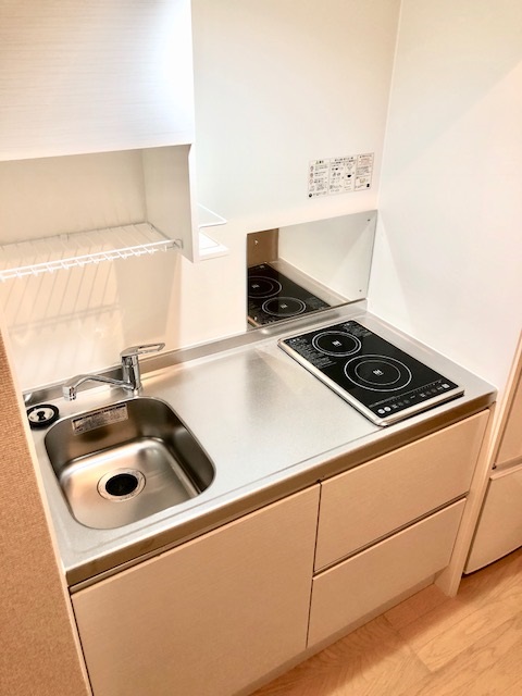 クレイノほっと熊谷203号室 広いキッチンで料理始めませんか？