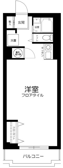 ライオンズマンションフェリス三田9階 間取