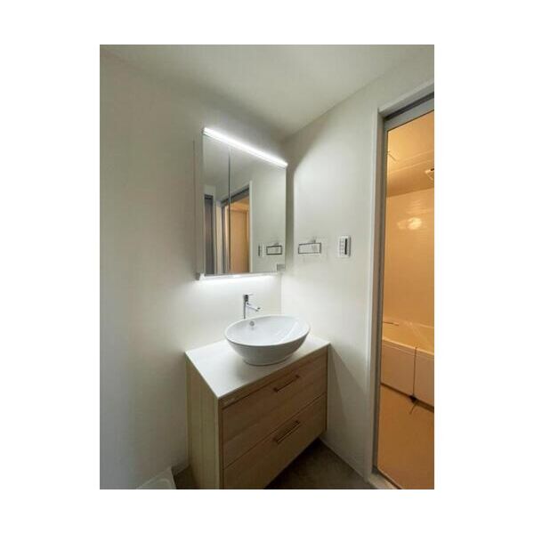 P_2　fussa201号室 洗面