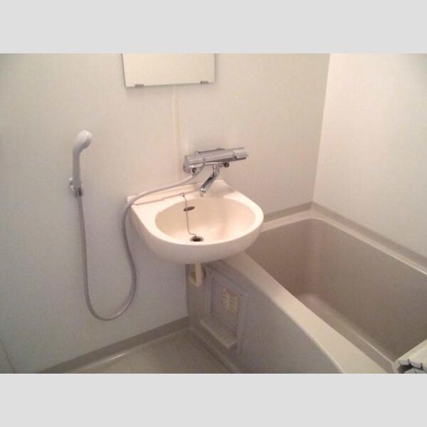 オーガスタ篠崎205号室 洗面所、バス