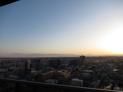 プラウドシティ武蔵浦和ステーションアリーナ18階 バルコニーからの眺望