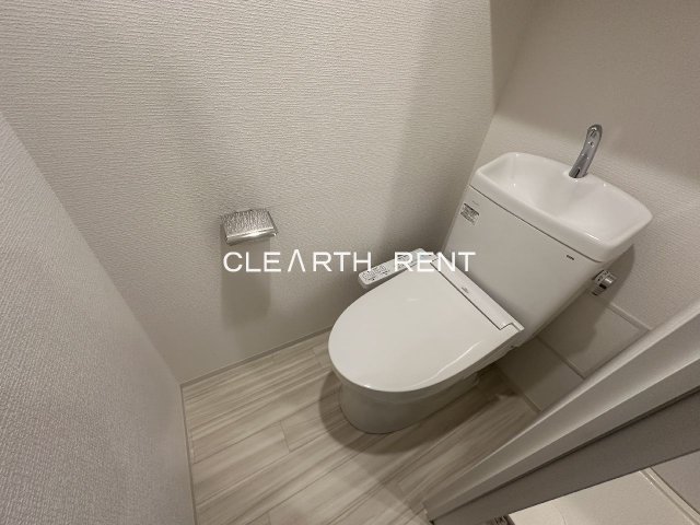 ＧＲＡＮ ＰＡＳＥＯ三宿4階 清潔感のあるトイレ