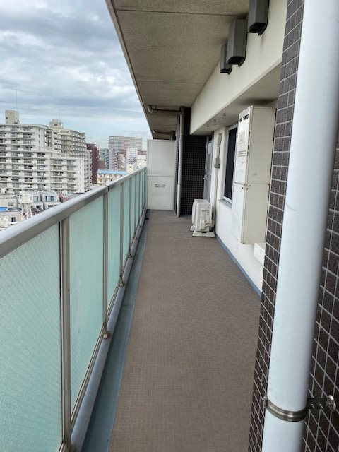 レジディア大森東9階 バルコニー
